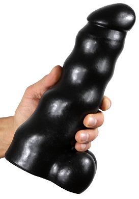 25 x 9 cm ANALE GRANDE Dildo COMPANERO black