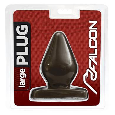 Falcon Butt Plug Black Large