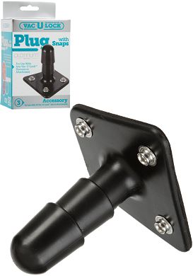 Vac-U-Lock Plug schwarz Platinum Edition