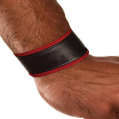 colt-leather-wrist-strap---red