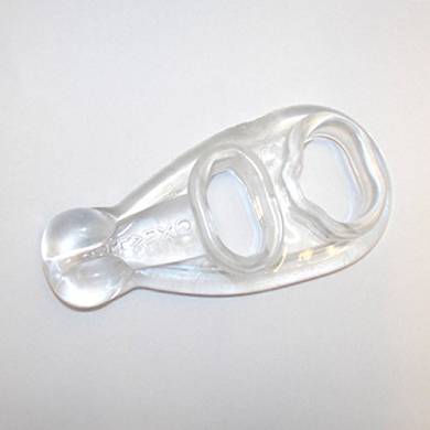 TROUGH… cock/ball separator teardrop ...CLEAR