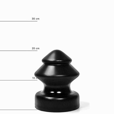 All Black Spacy Plug 19 x 14,5 cm