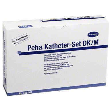 PEHA KATHETER Set DK/M 1St PZN 02708157