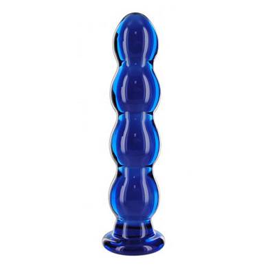 Nirvana Cobalt Probe - Glserner Dildo - Blau