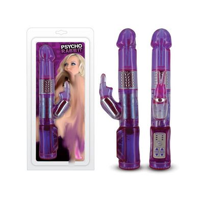 T4L Psycho Rabbit Vibrator, 16 x 3 cm