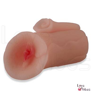 Gummivagina mit Vibration