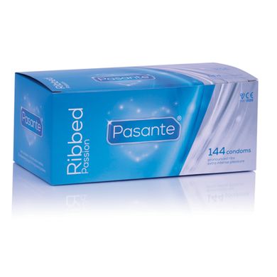 Pasante Kondome mit Riffeln 144 Stck