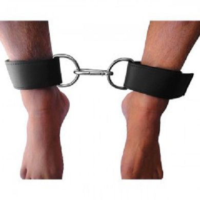Leder Fufessel mit Klett