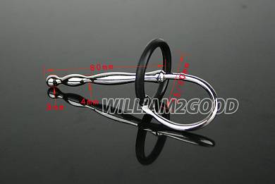 Prinzenzepter Dilatator - NEU 8mm mit Durchfluss Dilator Intimschmuck Edelstahl
