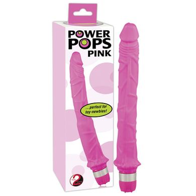 15 x 1,5 - 2 cm Vibrator Power Pops pink