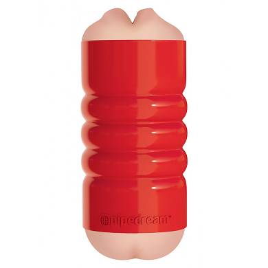 Masturbator "Tight Grip" (Oral/Anal) - in Rot