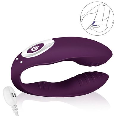 Partner Vibrator aus Silikon, 9 cm