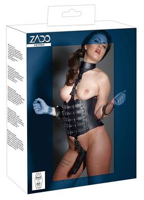 Leder Harness mit Dildo