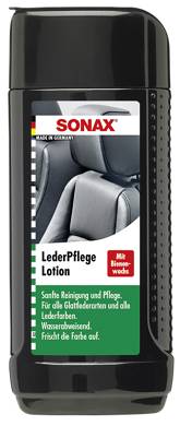 SONAX Leder Pflege Lotion 291141 Glattleder Pflege 250ml Leder Farbauffrischung