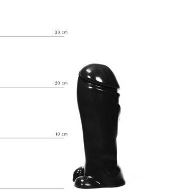 Realistischer Dildo 22 cm in Schwarz