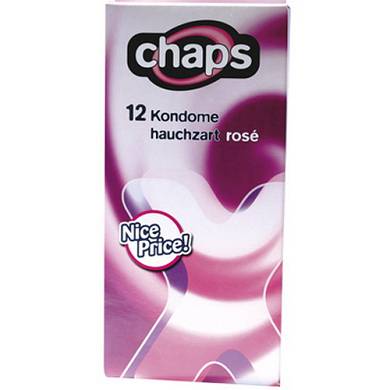 Chaps 12 Kondome in Pink