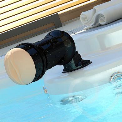 Realistischer Masturbator fr freihndigen Spa - Spider