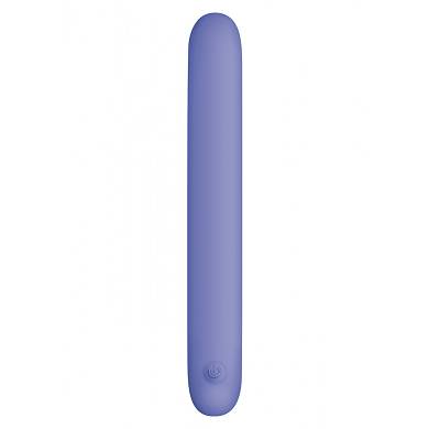 "Serenity" Ultradnner hochflexibler Vibrator - 24 x 3,2 cm - in Blau