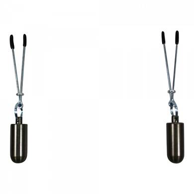 Nippelspangen - 10 cm - in Silber