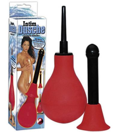 Whirling Spray - Intim-Dusche mit Pumpball und Klistierkanle