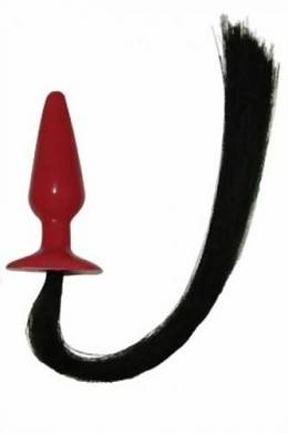 Dogtails & Petplay - Pony play whip anal plug von Doc Johnson