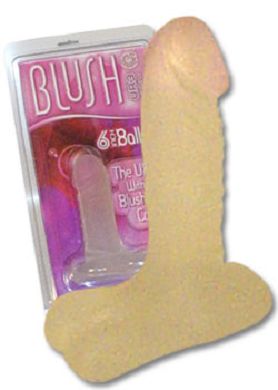 14 x 4 cm BLUSH Ballsy 6 Inch Dildo