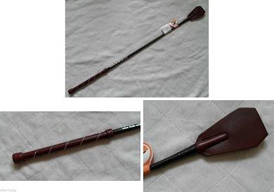 GERTE PEITSCHE DBERT BORDEAUX SCHWARZ LEDERGRIFF NEU