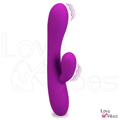 Wiederaufladbarer Rabbit-Vibrator Violetta