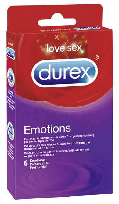 Durex Kondome Emotions hauchdnn und extra feucht