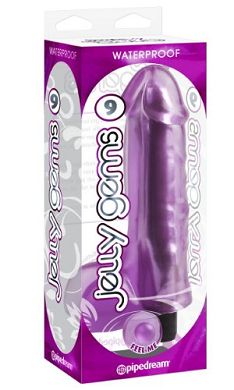 Pipedream Jelly Gems Nr.9 Vibrator 20 x 5 cm Purple. (1 x 1 Stück)