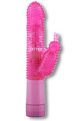 26 cm ToyJoy Perlenvibrator dotted Bunny pink