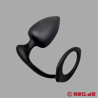 Cockring mit Analplug Overload