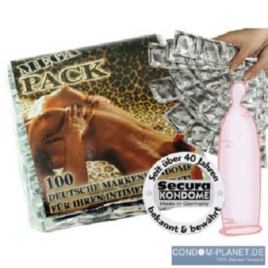 Secura Gold / Ros? Kondome Gro?packung