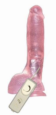 25 x 4,5 cm MIRKOs vibrating LOVER pink Vibrator