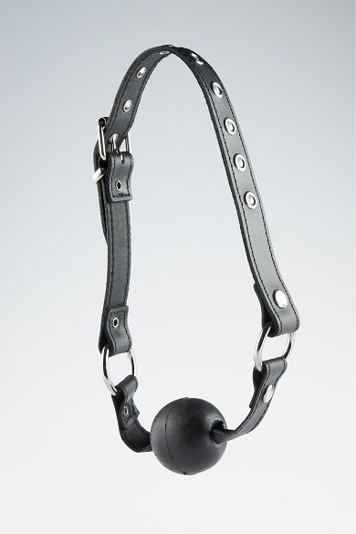 Hidden Desire Mundknebel-Ball, 100% echtes Leder