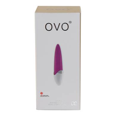 Vibrator Ovo D2 White/Violet