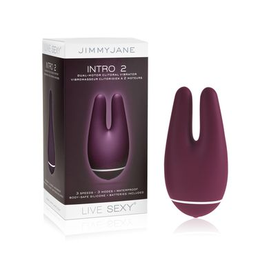 11 x 5,7 cm JIMMYJANE Mini-Vibrator - Intro 2 purple