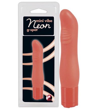 Mini-Vibe Neon - Mini-Vibrator mit 11 cm Lnge in Orange