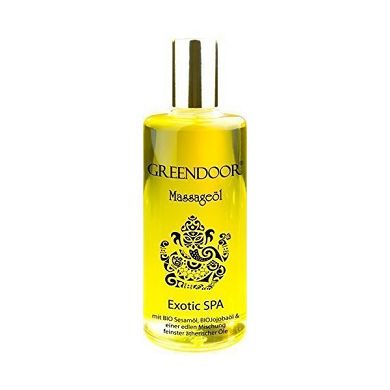 NEU Greendoor Massageöl Exotic SPA 100ml - BIO Sesamöl. BIO Jojobaöl & 
