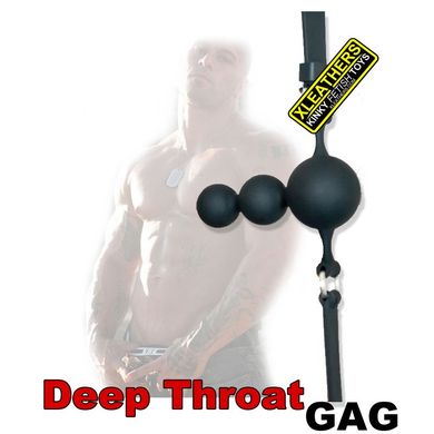 xleathers Deep Throat Gag Ballknebel