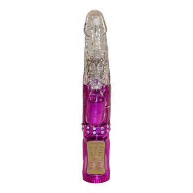Bunny Vibrator Diamant in Violett