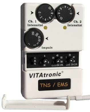 Profi TENS EMS Gerät robuste analoge Fachmarkttechnik Klinikgerät Reizstromgerät