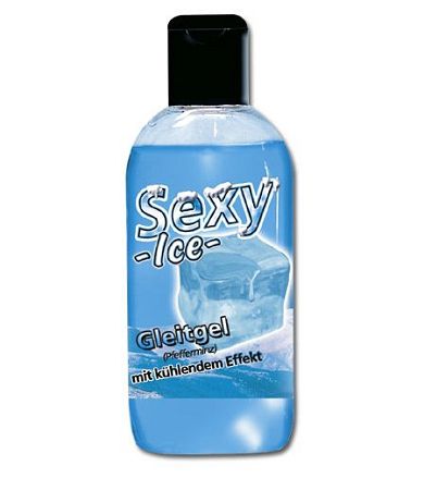 Gleitgel Sexy Ice mit Pfefferminz-Aroma