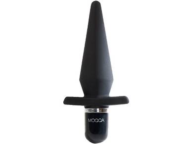 Amorelie MOQQA Coast Blackberry Analplug mit Vibrationen