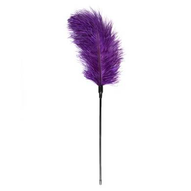 Violetter Feder-Tickler