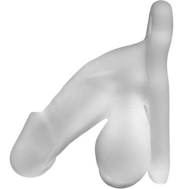 Perfect Fit Hohler Umschnalldildo/Packer Penis Buck Angel Fun Boy medium clear