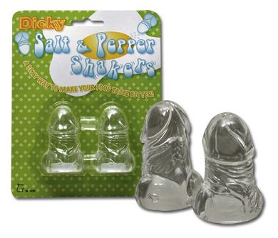 Penis Salz-Pfefferstreuer transparent