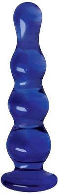 NS Novelties Ripples Crystal Glass - Blue. 1er Pack