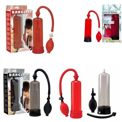 Vakuum Pumpe Potenzpumpe Penispumpe 7te Power Enlarger 2 Farben Rot oder Schwarz