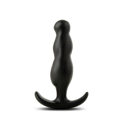 Silikon Analplug - The Drill - schwarz - medium